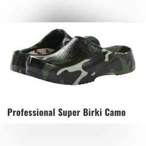 Birkenstock Super Birki Camo Clogs